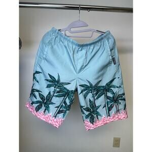 Palm Angels Palms Row Swimshorts / $402 Retail!! / Size S / Brand New